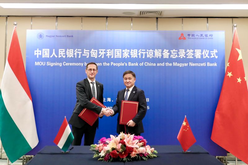 PBOC and MNB Sign Memorandum of Understanding between the Two Central Banks